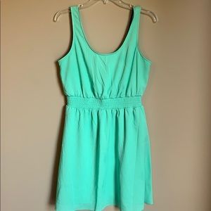 The Limited flirty sundress in mint, scoop neck